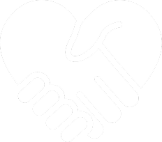 Friendly handshake symbol representing trust and partnership in home solutions.